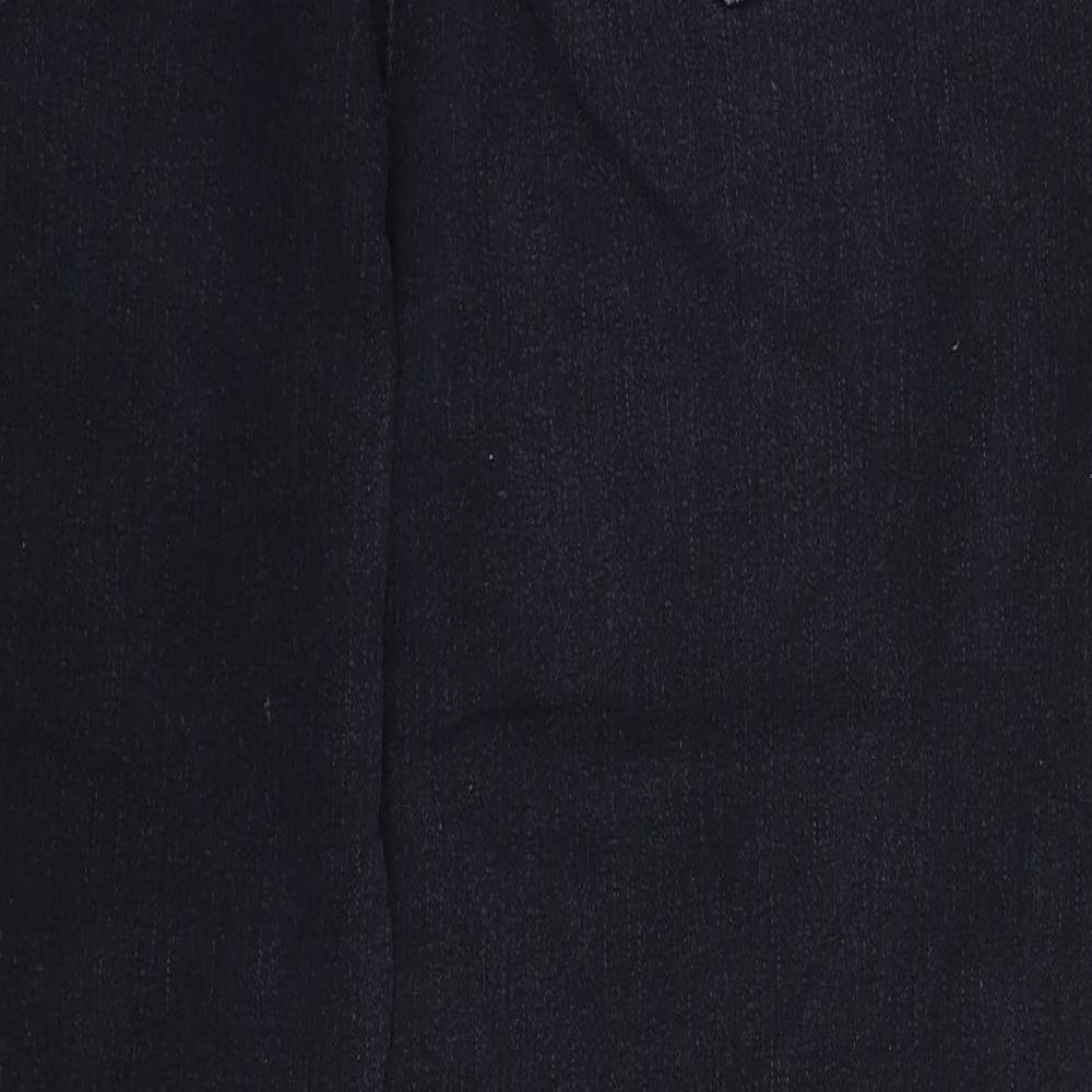 DASH Womens Blue  Denim Straight Jeans Size 18 L28 in