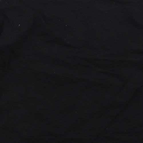 Studio Boys Black   Basic T-Shirt Size 6-7 Years