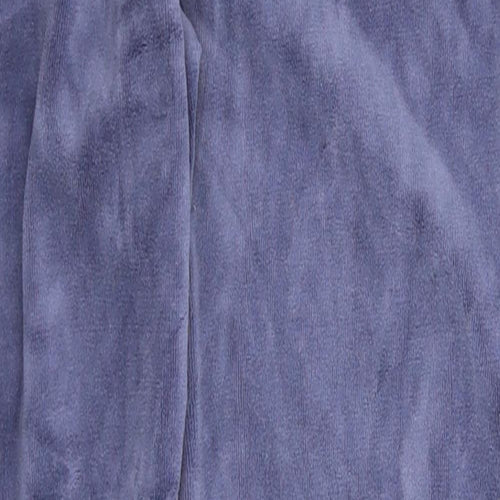 Preworn Girls Blue Solid  Cami Pyjama Pants Size 6 Years