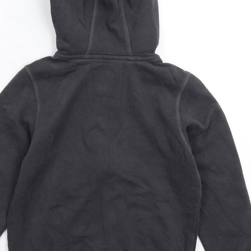 George Boys Grey   Full Zip Hoodie Size 6-7 Years