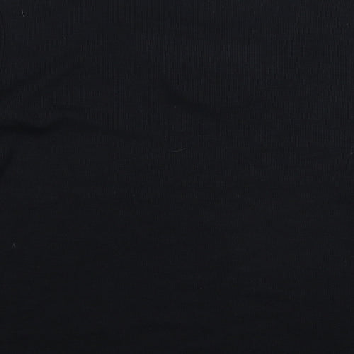 BM Womens Black  Knit Pullover Jumper Size M