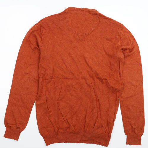 Jeff Banks Mens Brown  Knit Pullover Jumper Size M