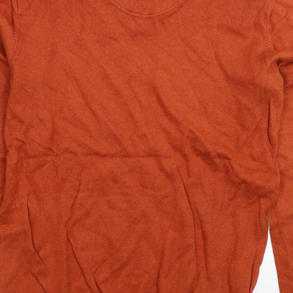 Jeff Banks Mens Brown  Knit Pullover Jumper Size M