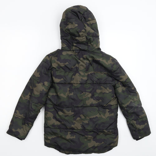 George Boys Multicoloured Camouflage  Jacket  Size 8-9 Years