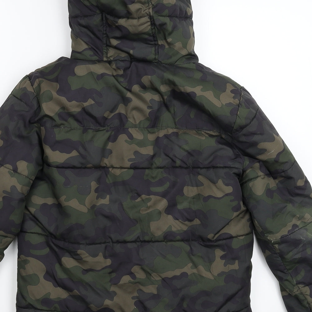 George Boys Multicoloured Camouflage  Jacket  Size 8-9 Years