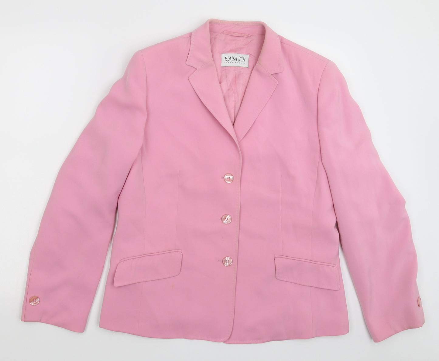 Basler Womens Pink   Jacket Suit Jacket Size 14
