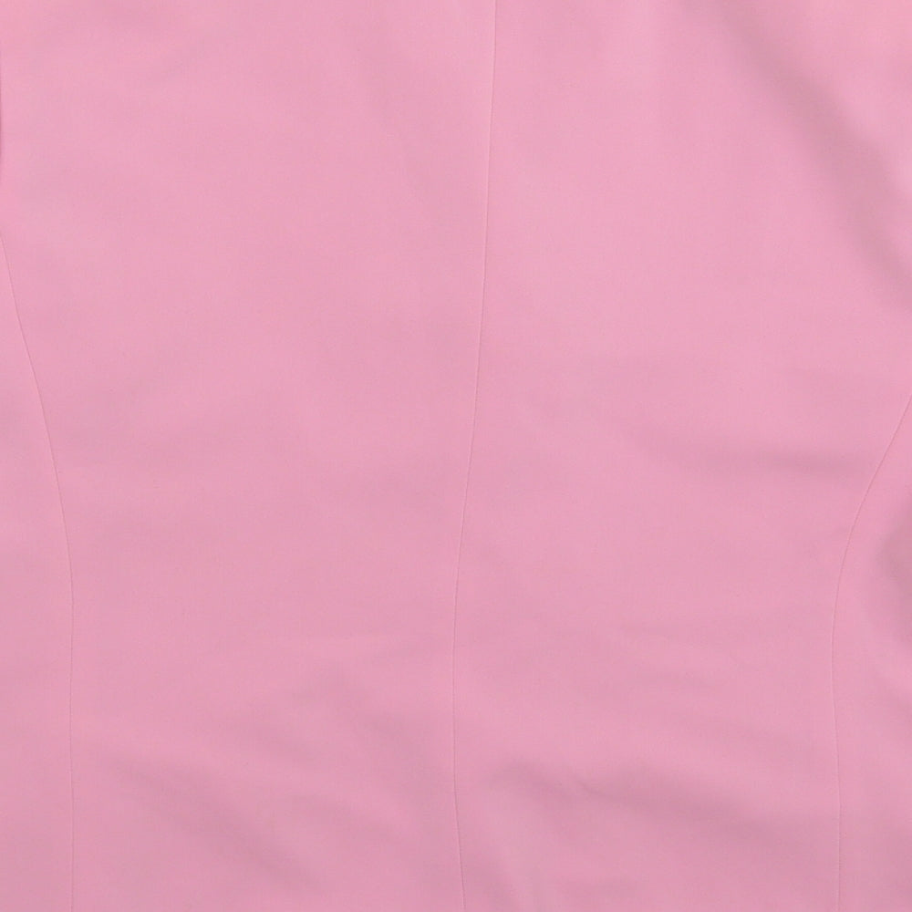 Basler Womens Pink   Jacket Suit Jacket Size 14