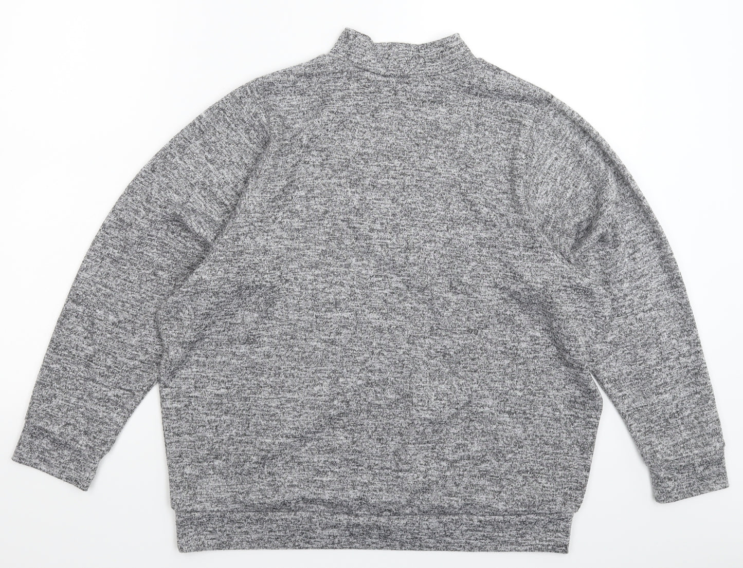Select Womens Grey  Knit Pullover Jumper Size 10