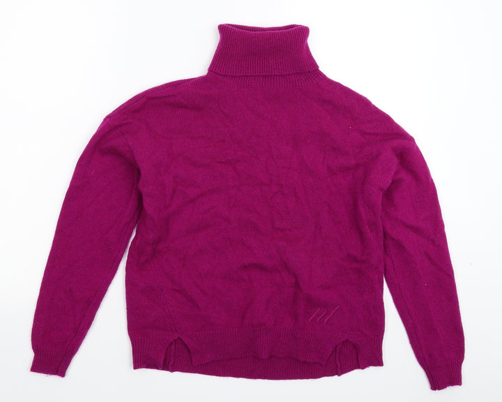 nice things Womens Purple Knit Pullover Jumper Size M