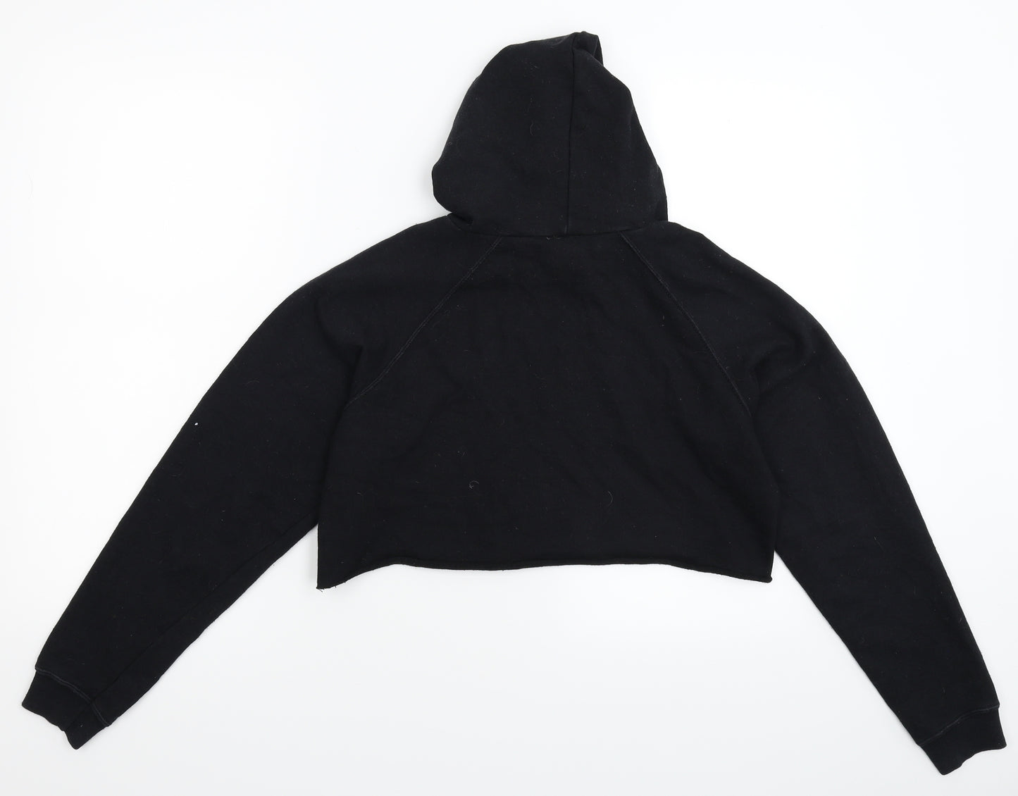 Fruit of the Loom Girls Black   Pullover Hoodie Size 13-14 Years
