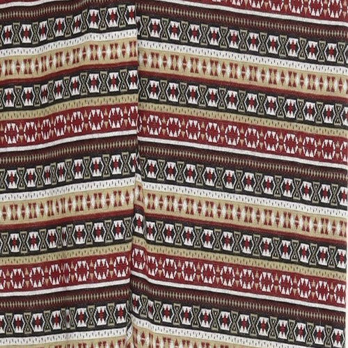 ESMARA Womens Multicoloured Geometric  Capri Leggings Size 16 L31 in
