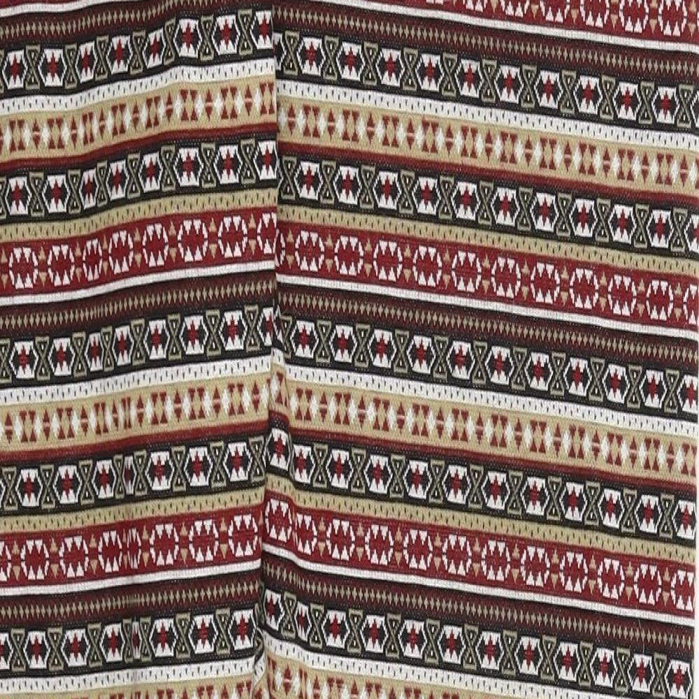 ESMARA Womens Multicoloured Geometric  Capri Leggings Size 16 L31 in