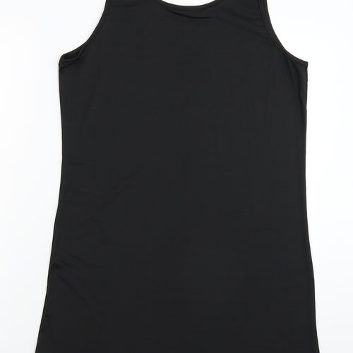 Preworn Womens Black   Tank Dress  Size L