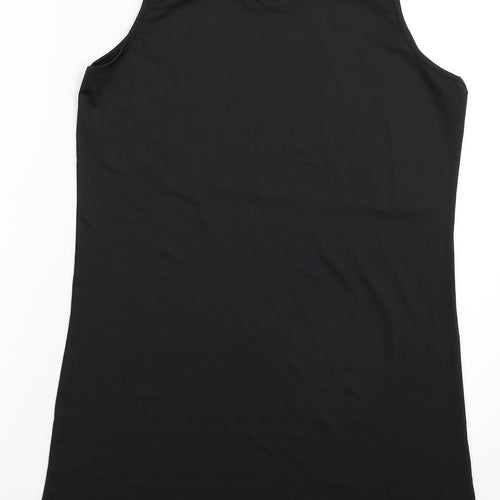 Preworn Womens Black   Tank Dress  Size L