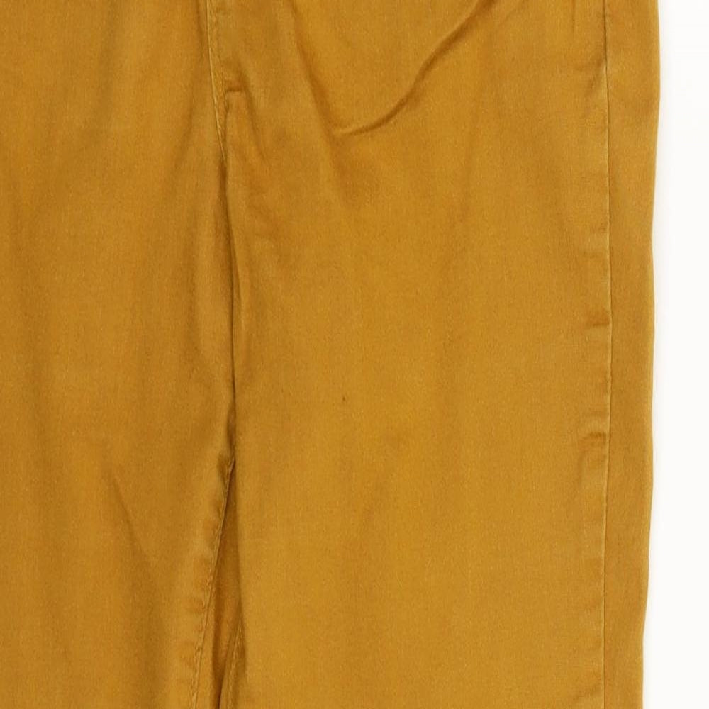 Pep&Co Womens Brown  Denim Jegging Jeans Size 12 L28 in