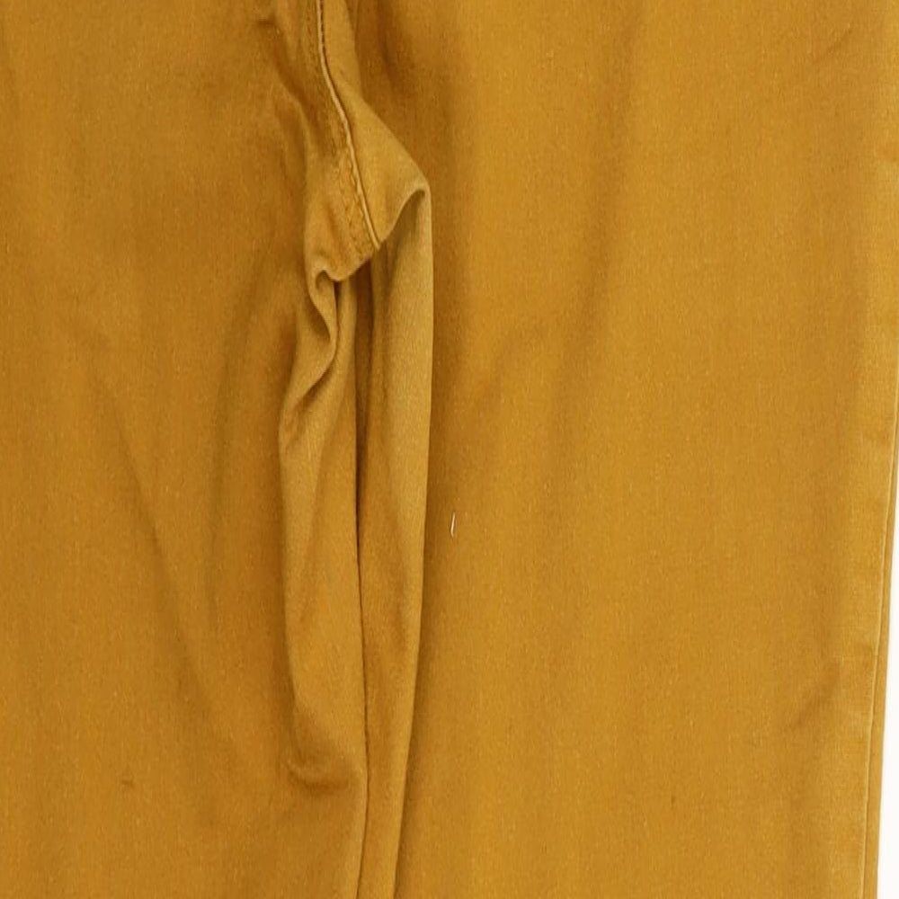 Pep&Co Womens Brown  Denim Jegging Jeans Size 12 L28 in