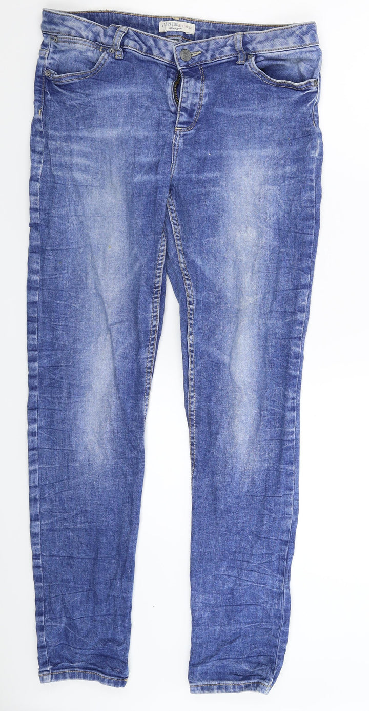 Lindex Womens Blue  Denim Skinny Jeans Size 32 in L30 in