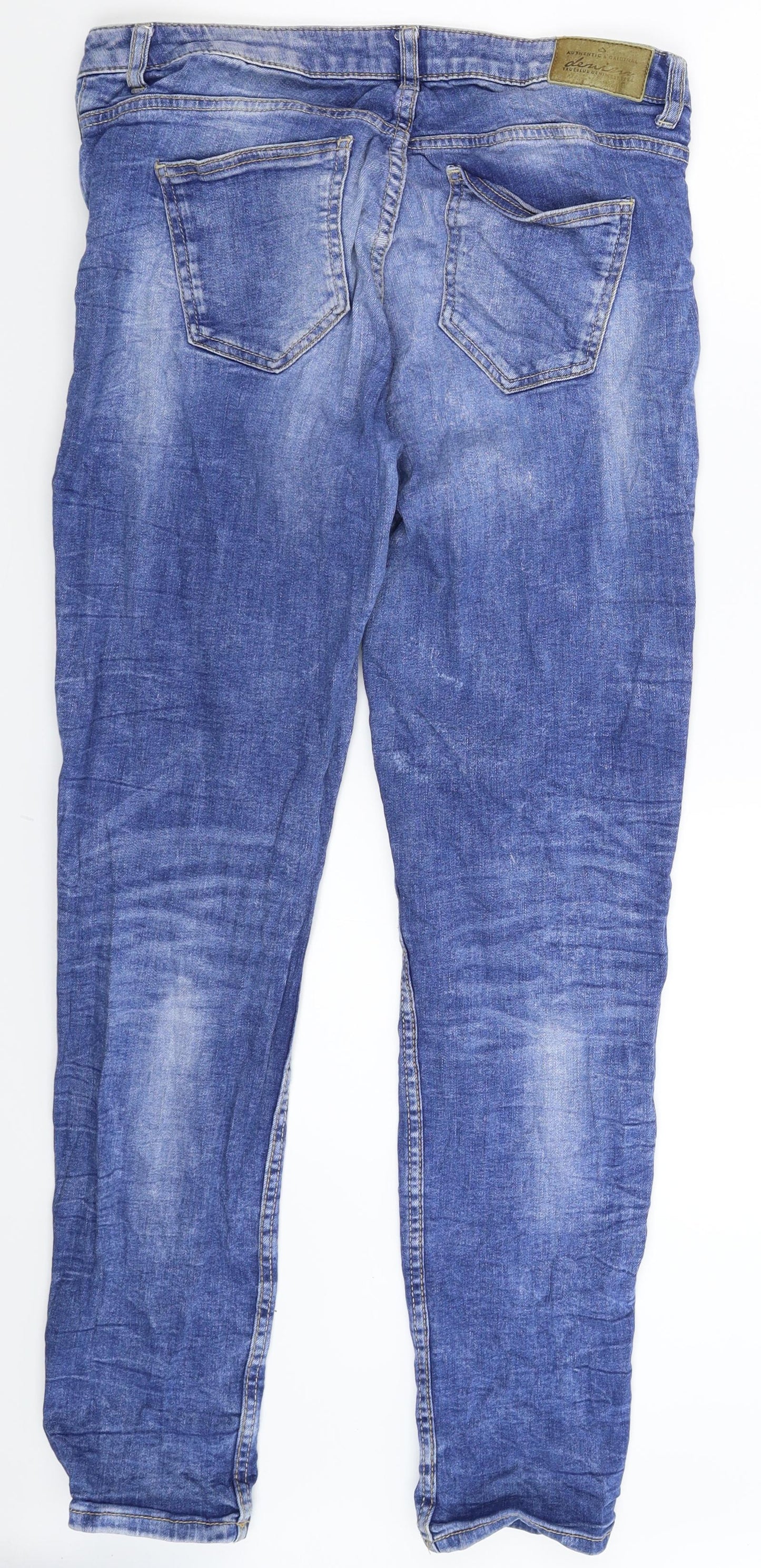 Lindex Womens Blue  Denim Skinny Jeans Size 32 in L30 in