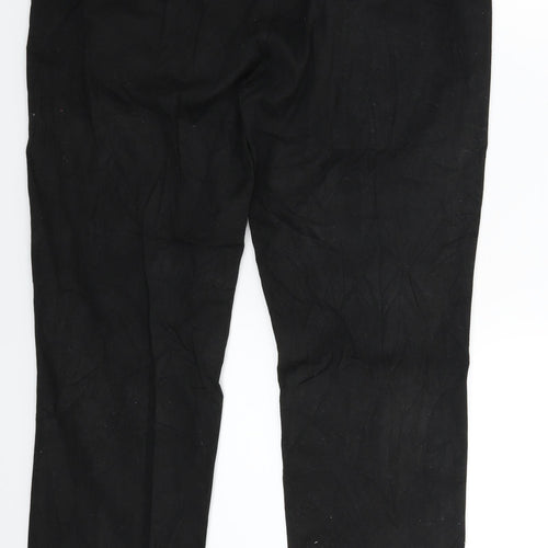Preworn Womens Black   Trousers  Size 2XL L27 in