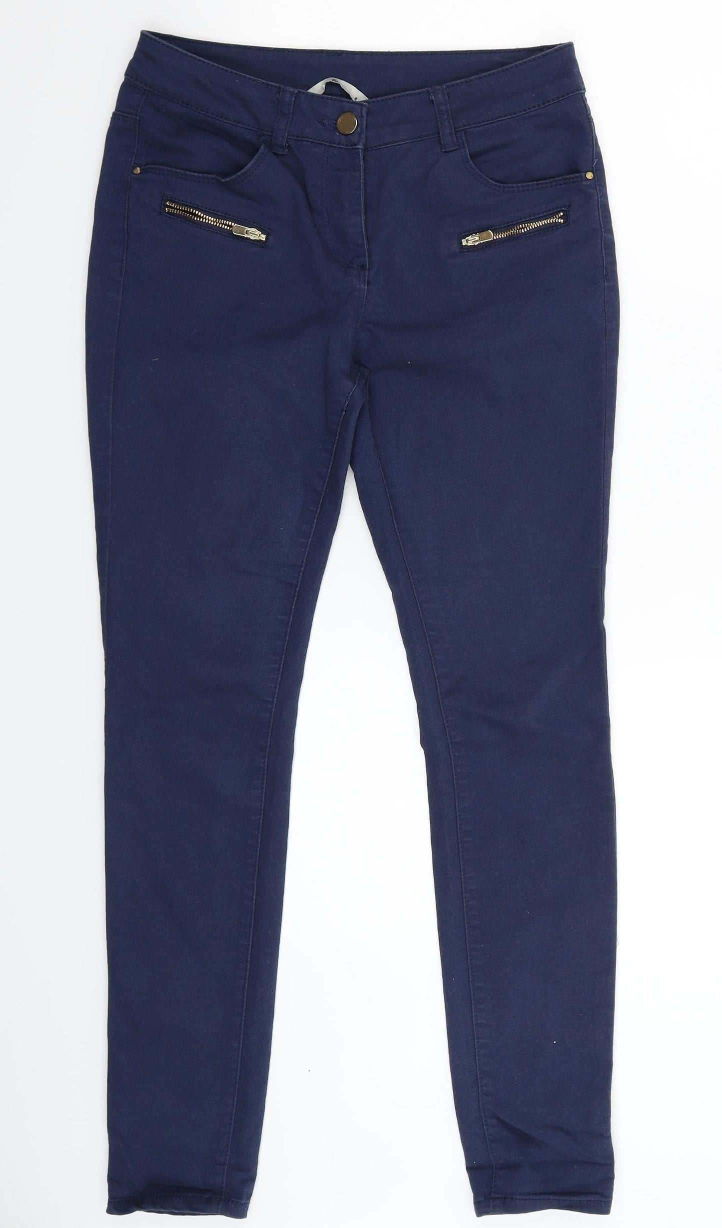 TU Womens Blue  Denim Skinny Jeans Size 8 L28 in