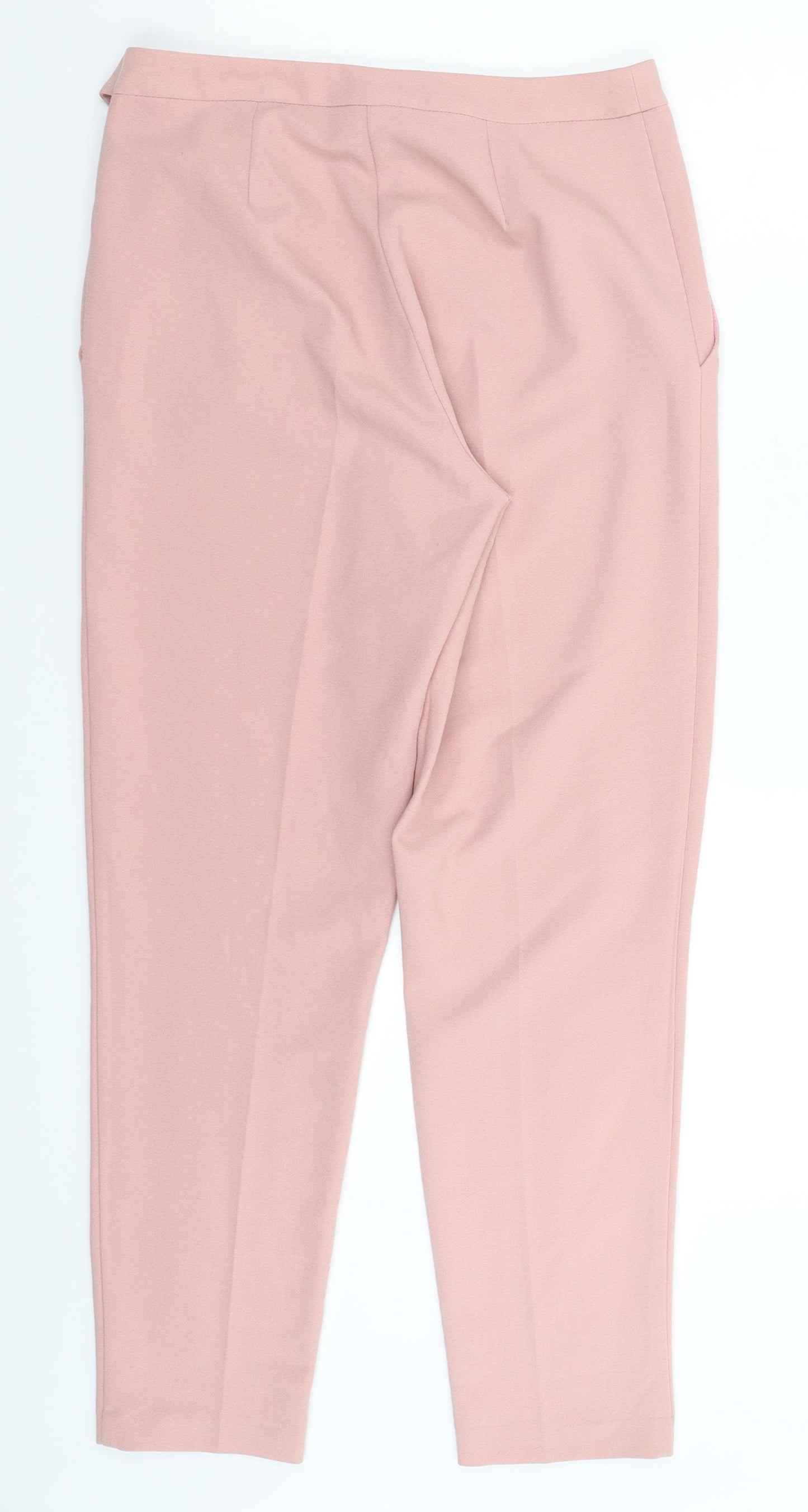 Missguided Womens Pink   Trousers  Size 8 L27 in