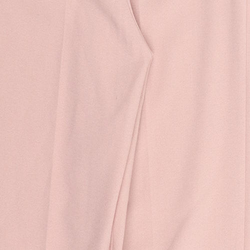 Missguided Womens Pink   Trousers  Size 8 L27 in