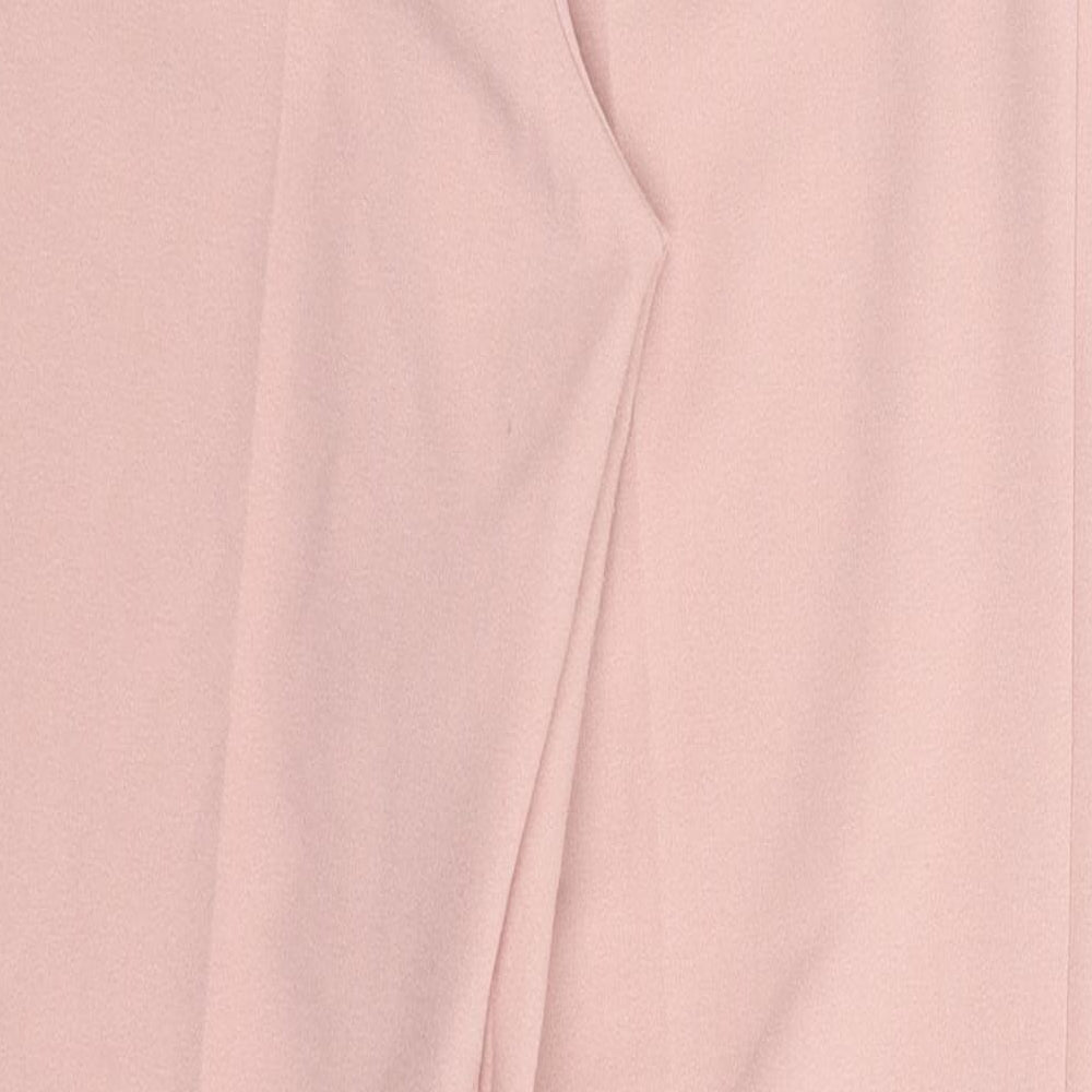 Missguided Womens Pink   Trousers  Size 8 L27 in