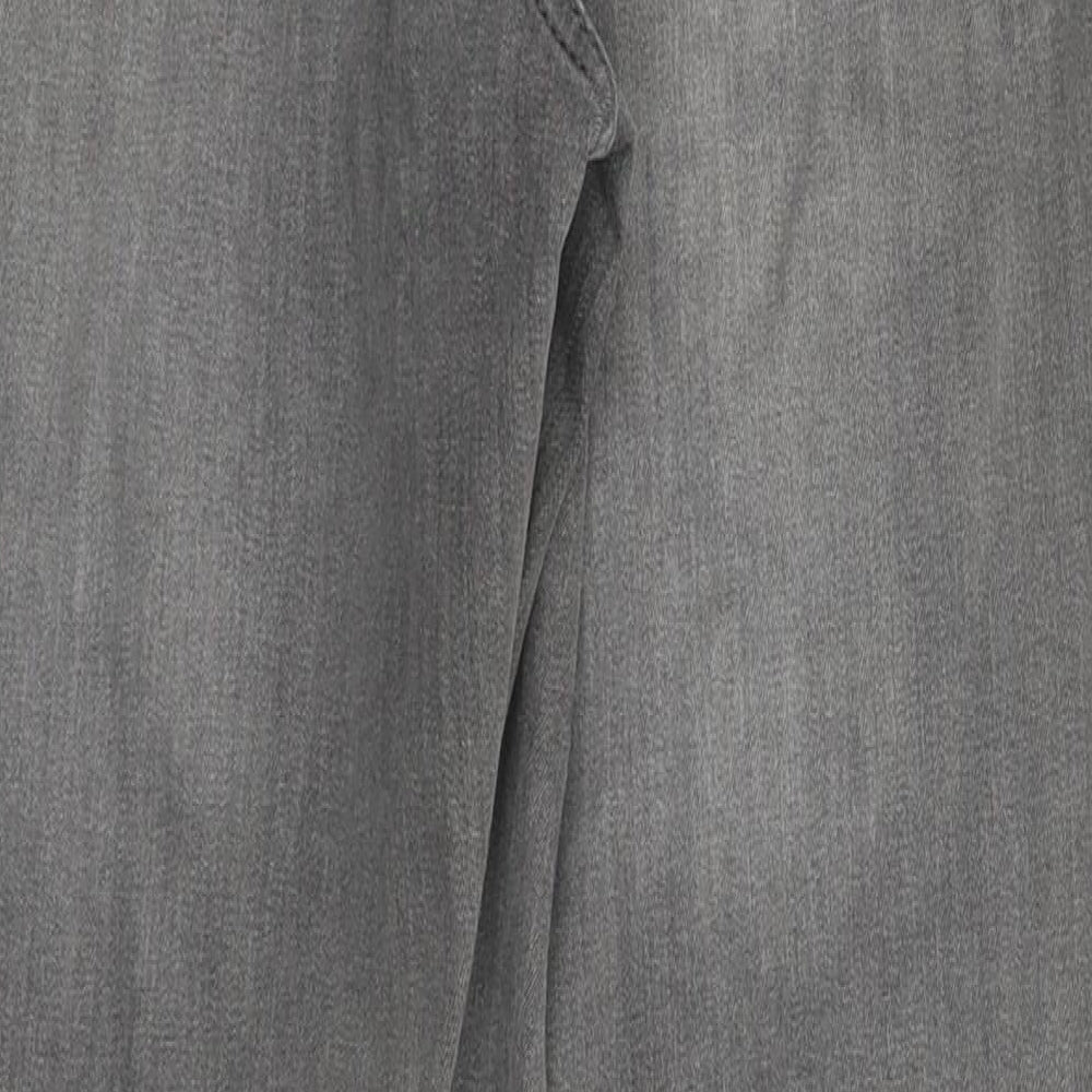 NEXT Womens Grey  Denim Skinny Jeans Size 12 L30 in