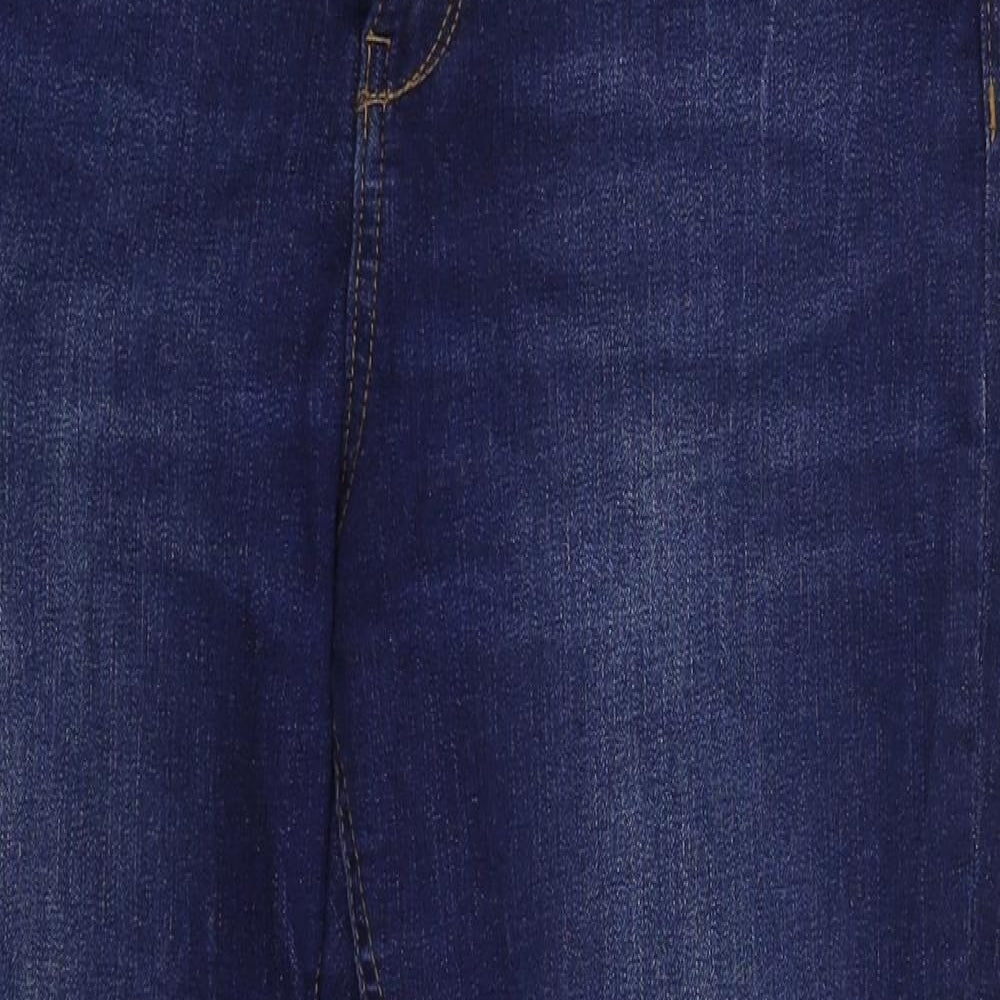 Denim & Co. Womens Blue  Denim Skinny Jeans Size 12 L26 in