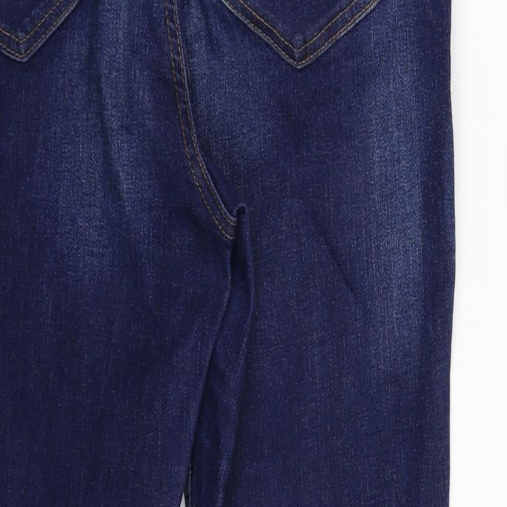 Denim & Co. Womens Blue  Denim Skinny Jeans Size 12 L26 in