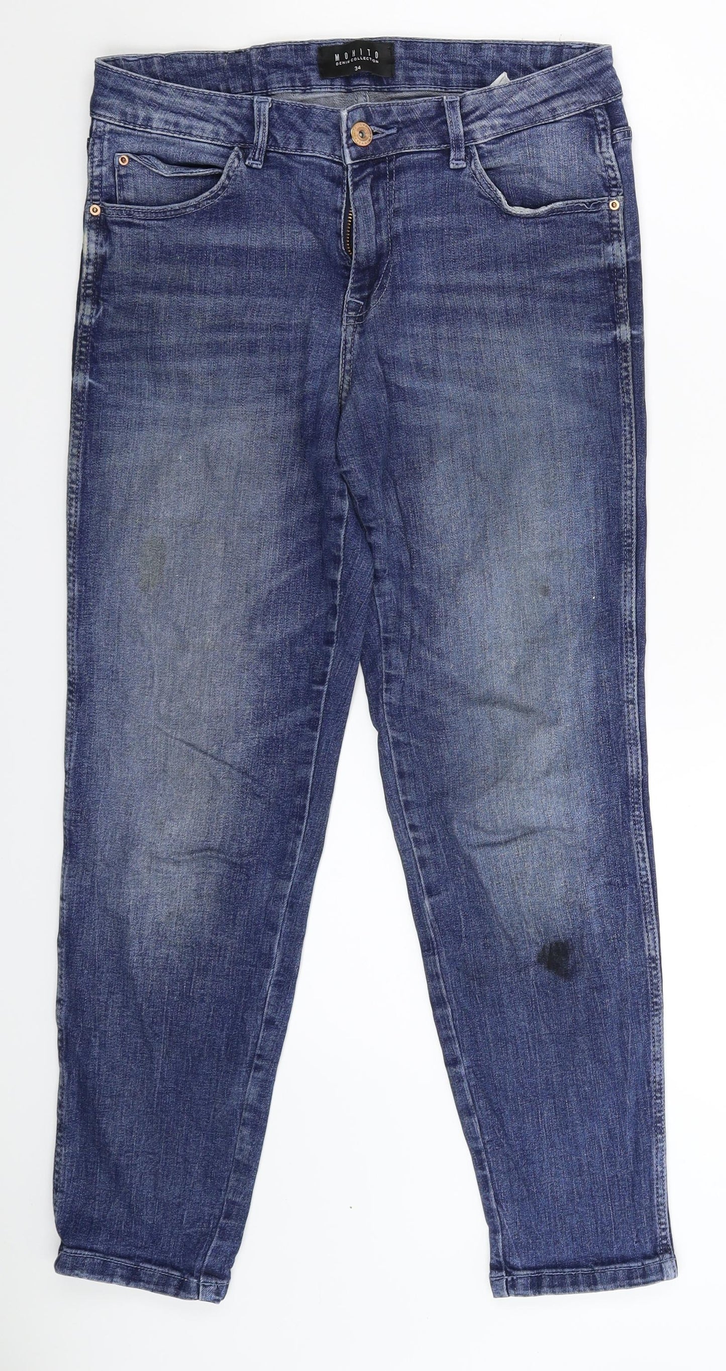 Mohito Womens Blue  Denim Skinny Jeans Size 28 L25 in
