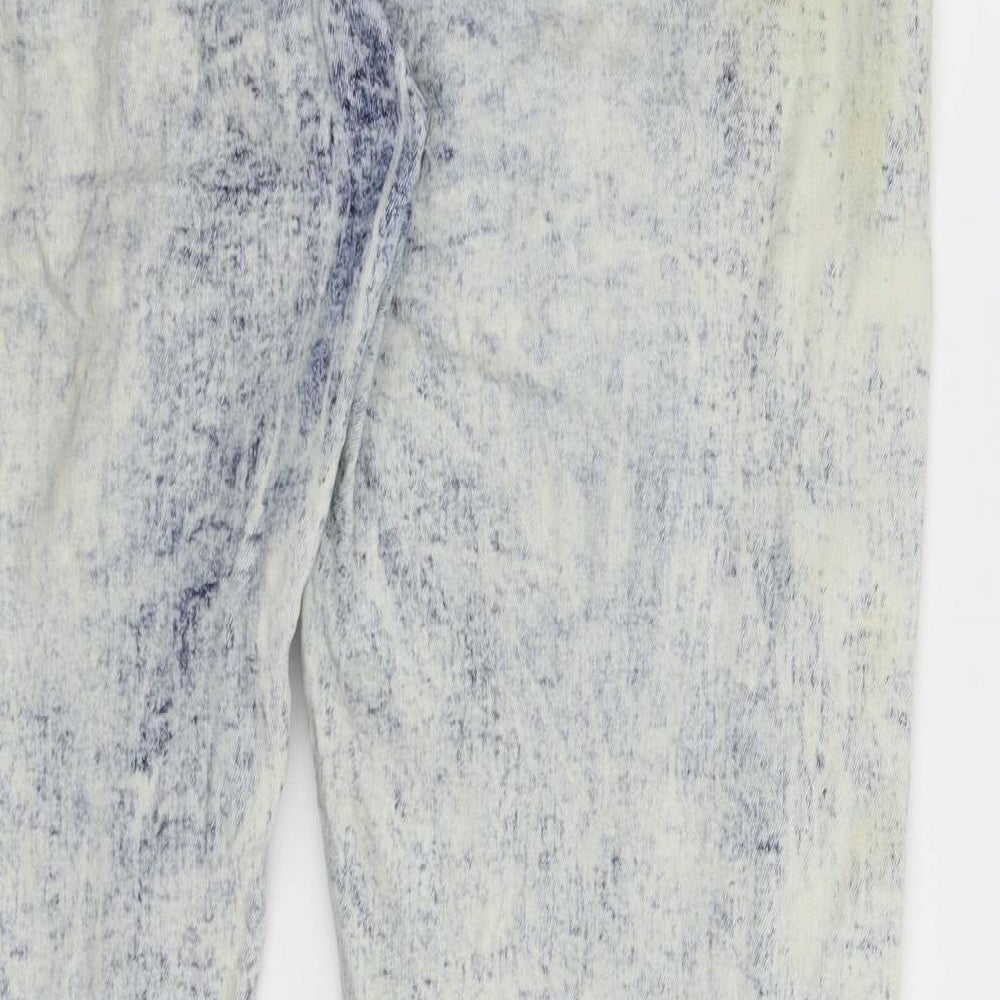 Preworn Womens Blue  Denim Skinny Jeans Size L L28 in