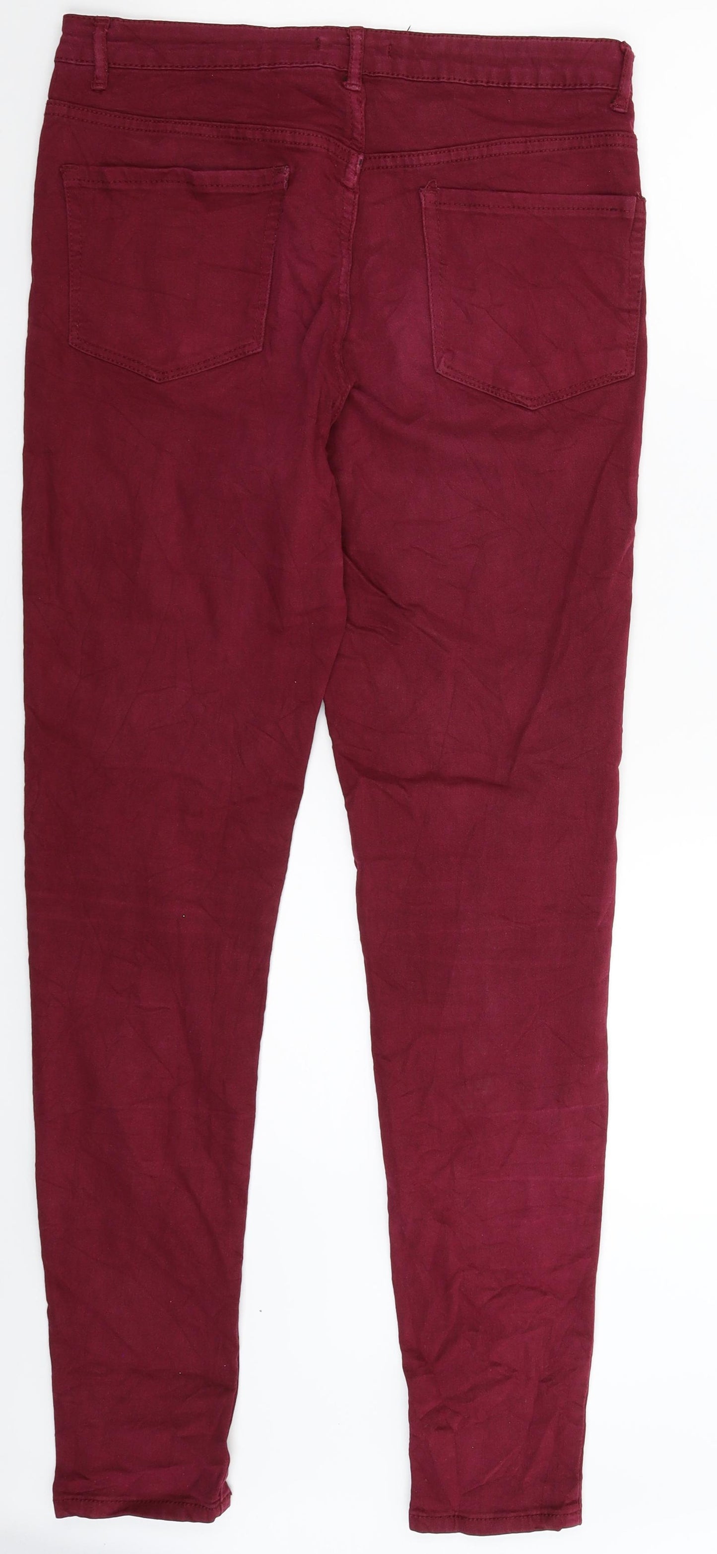 Sinsay Womens Purple  Denim Jegging Jeans Size 30 in L31 in
