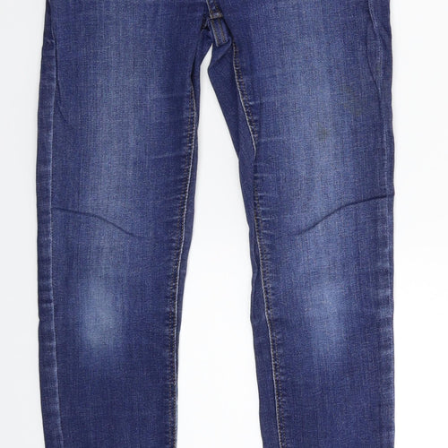 River Island Womens Blue  Denim Skinny Jeans Size 6 L26 in
