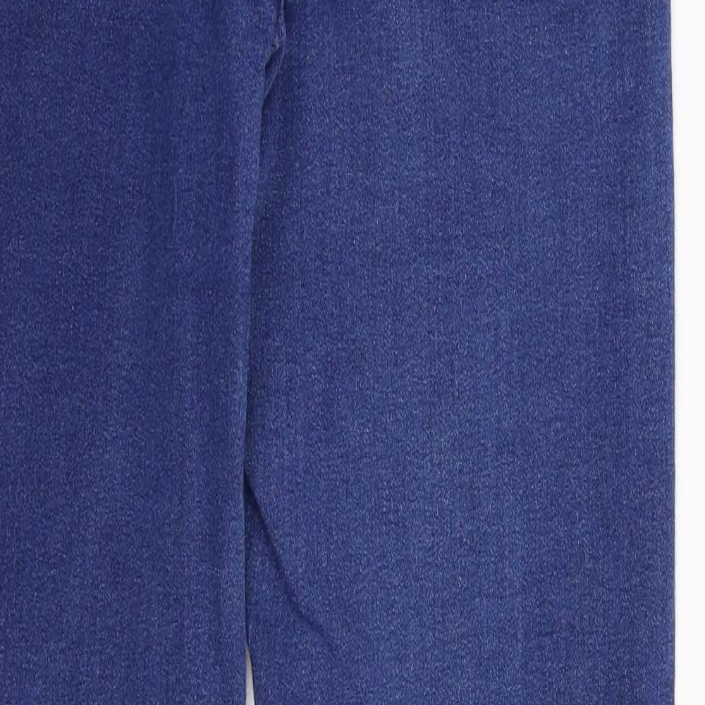 Pep&Co Womens Blue  Denim Jegging Jeans Size 12 L28 in