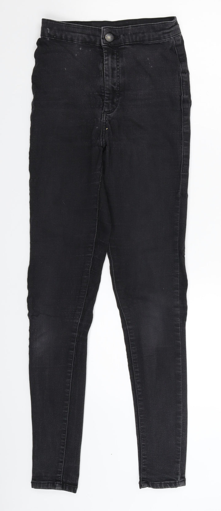 Topshop Womens Black Denim Jegging Jeans Size 24 in L28 in