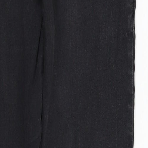 Topshop Womens Black  Denim Jegging Jeans Size 24 in L28 in