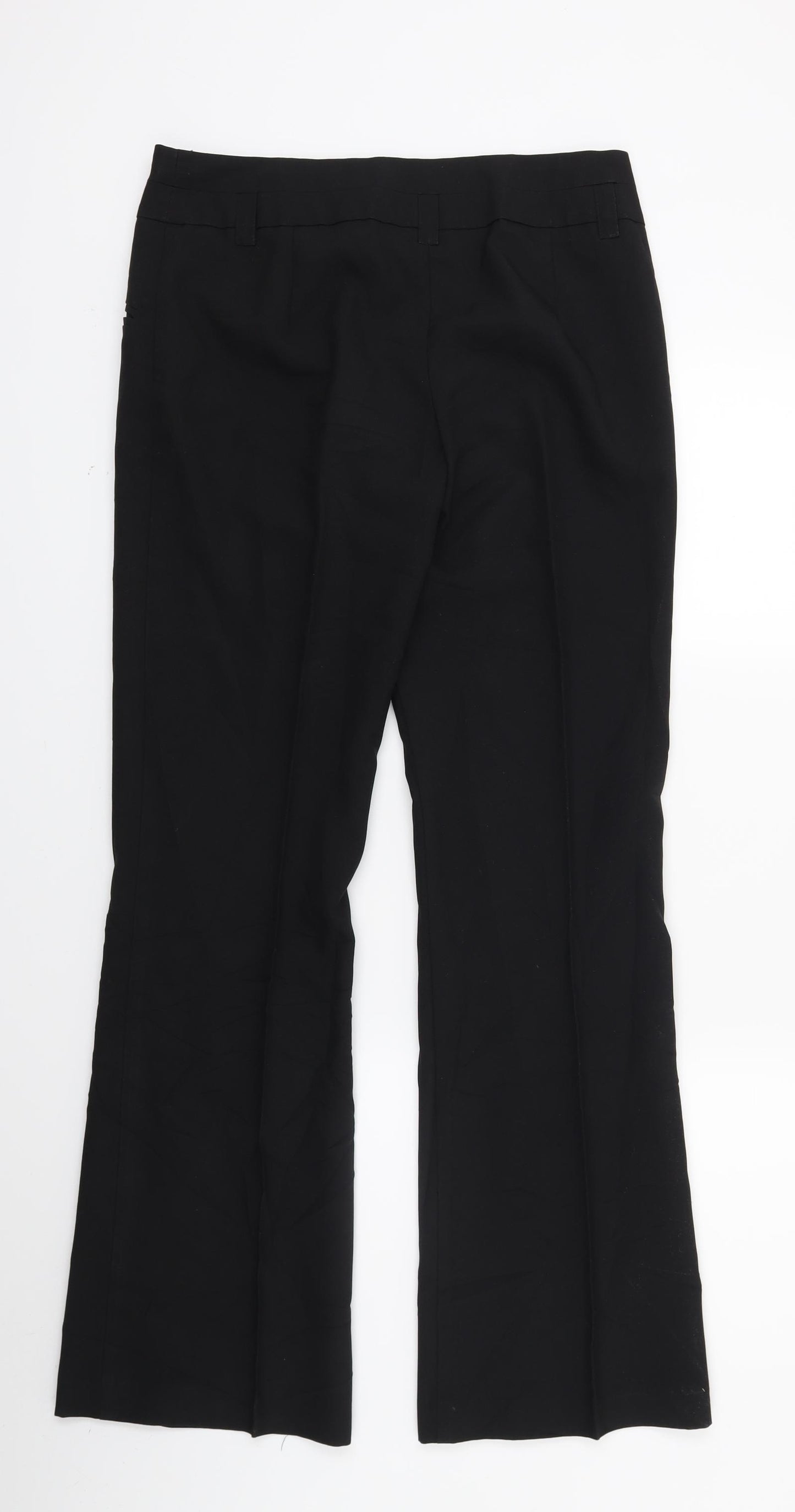 New Look Womens Black   Trousers  Size 10 L29 in