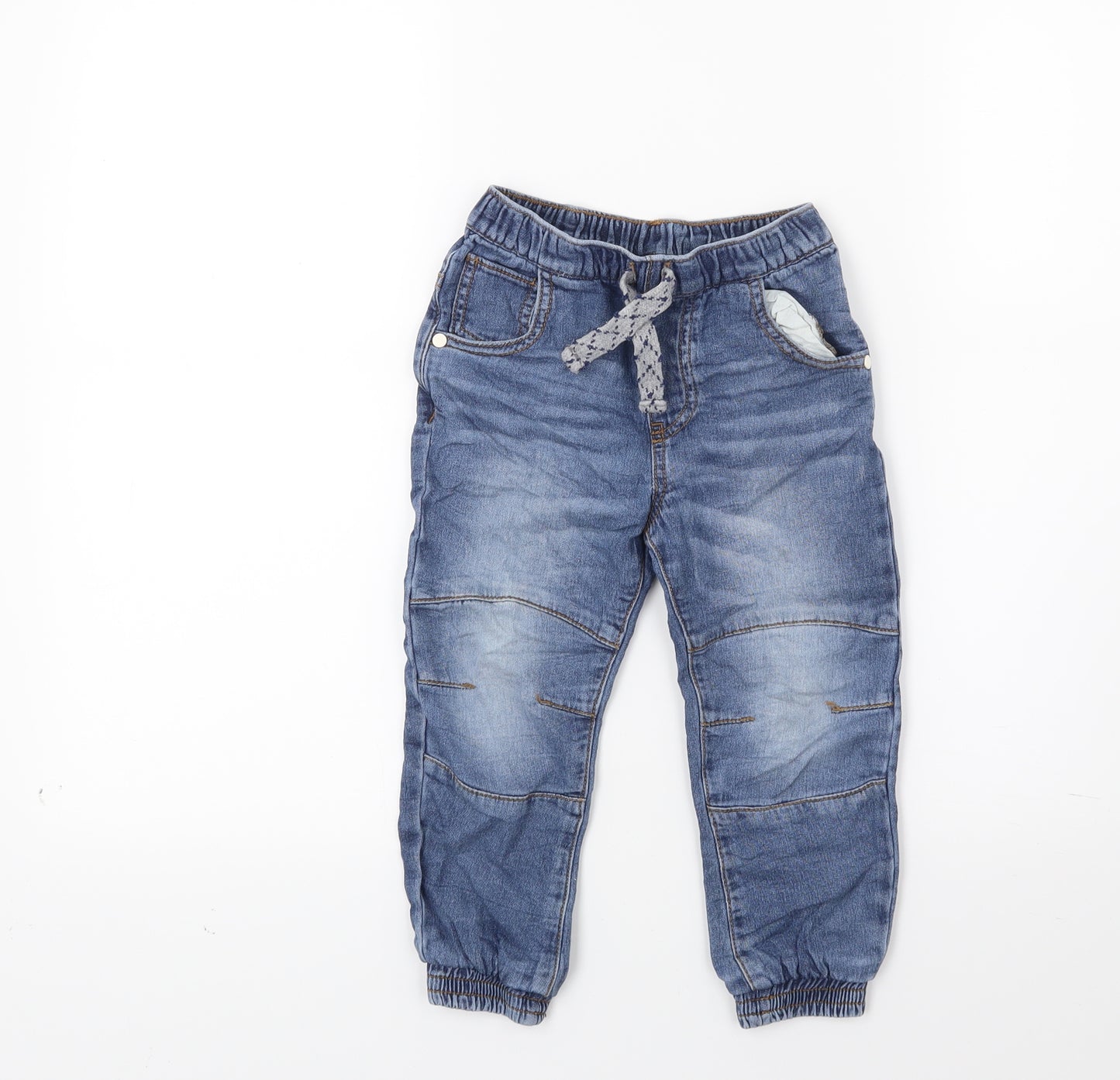 Nutmeg Boys Blue  Denim Skinny Jeans Size 3-4 Years