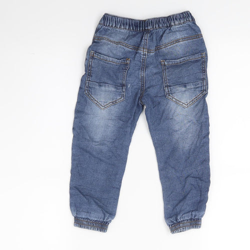 Nutmeg Boys Blue  Denim Skinny Jeans Size 3-4 Years