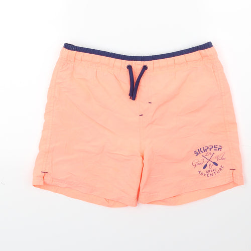 TEX Boys Orange   Bermuda Shorts Size 11-12 Years