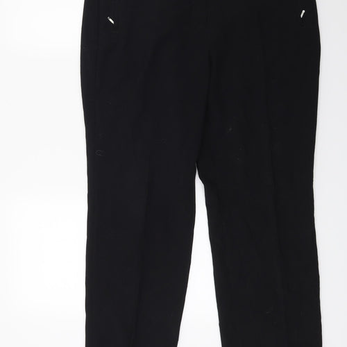Marks and Spencer Womens Black   Trousers  Size 14 L24 in