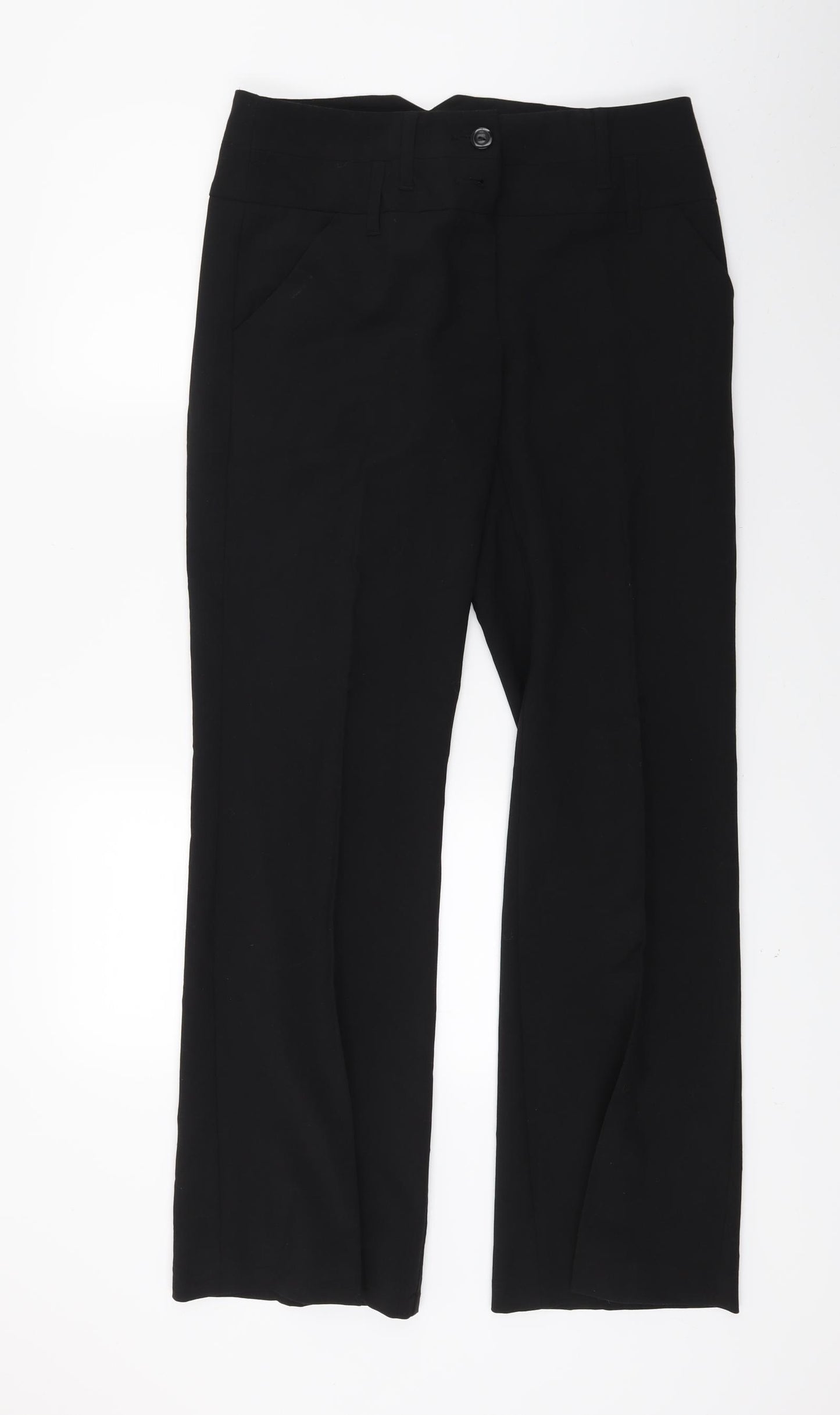New Look Womens Black   Trousers  Size 10 L29 in