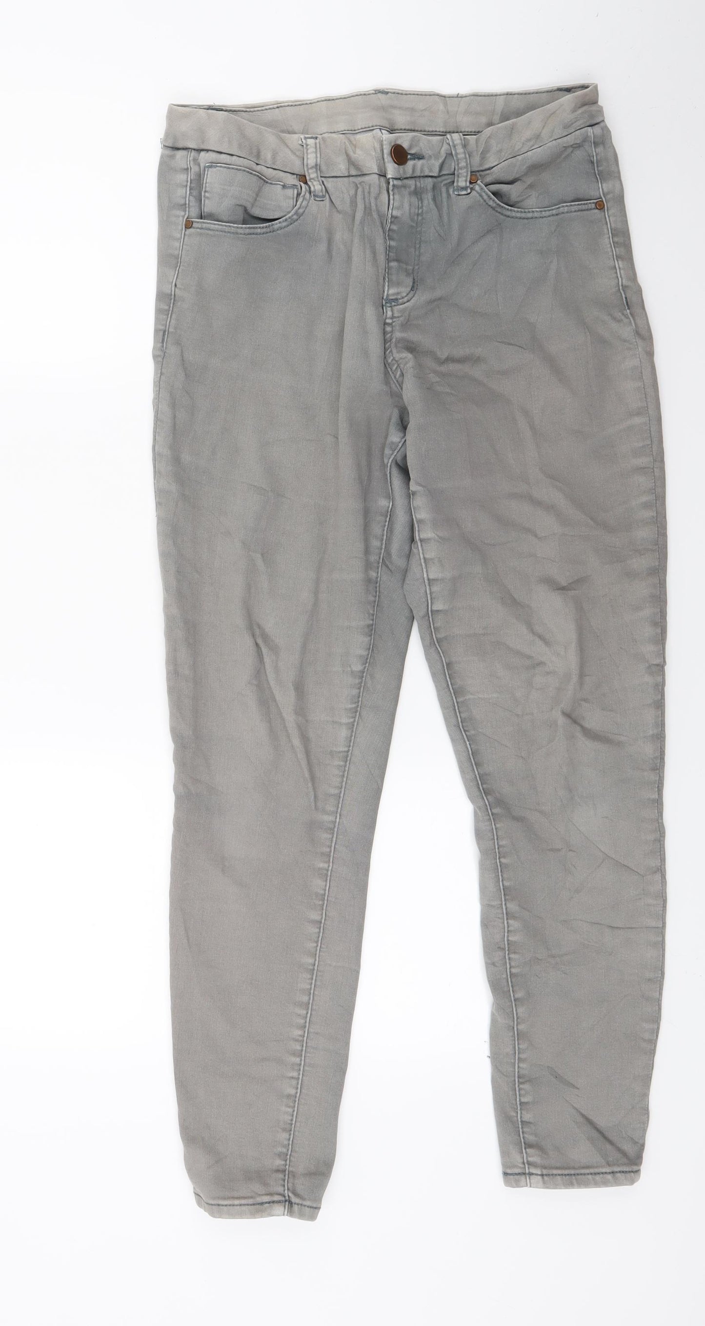 ASOS Mens Grey  Denim Jegging Jeans Size 30 L32 in