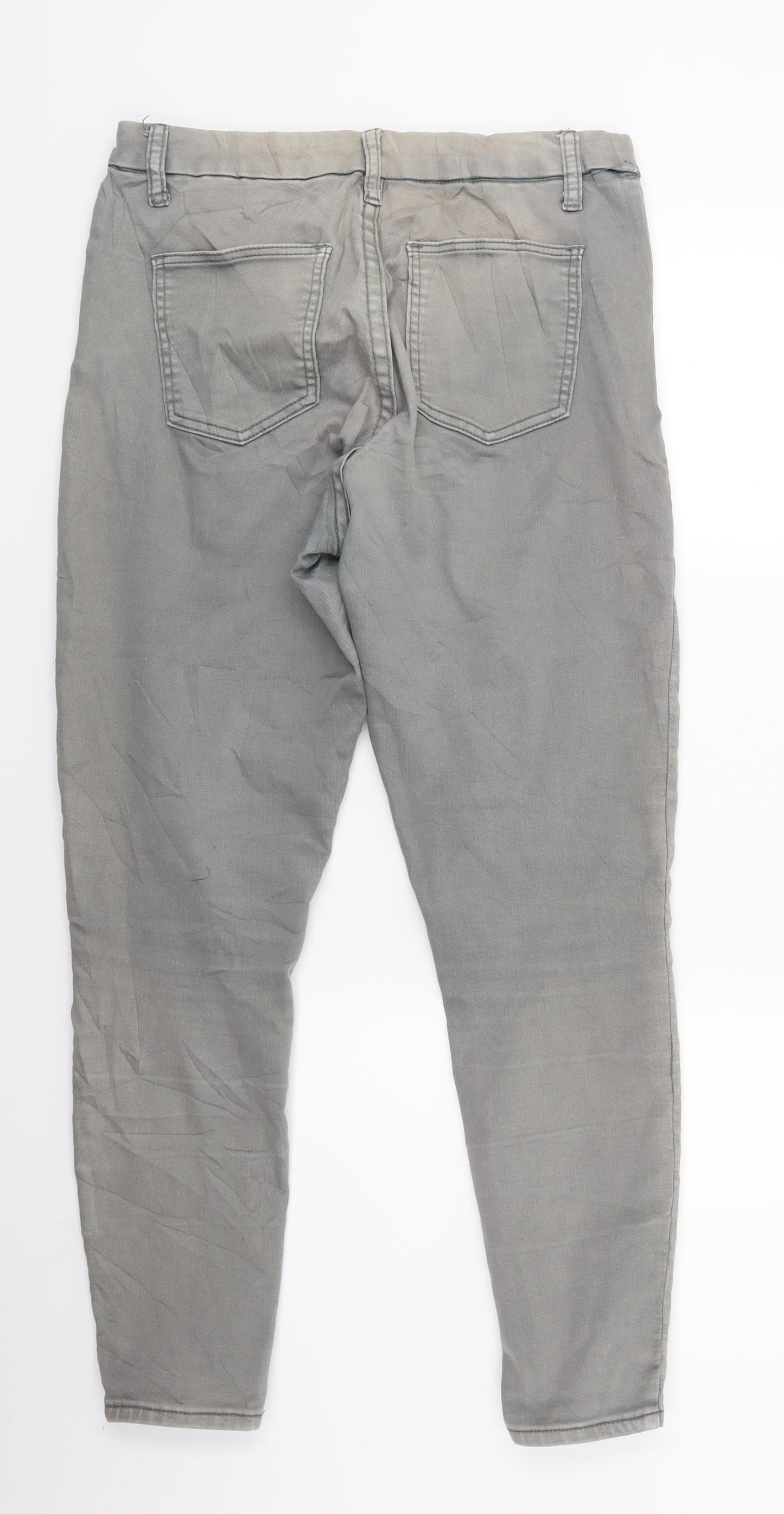 ASOS Mens Grey  Denim Jegging Jeans Size 30 L32 in