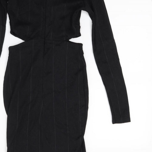 Edge Womens Black   A-Line  Size 8