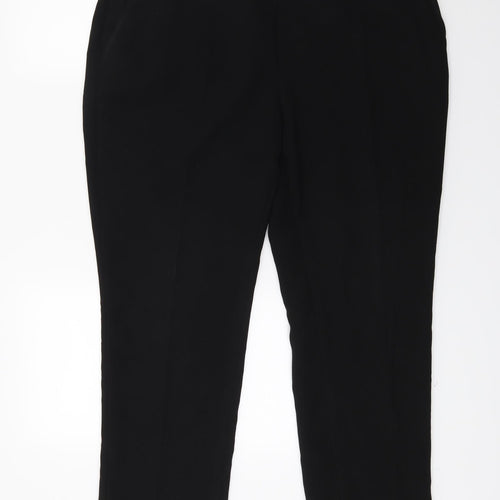 Mark Shale Womens Black   Trousers  Size 16 L24 in