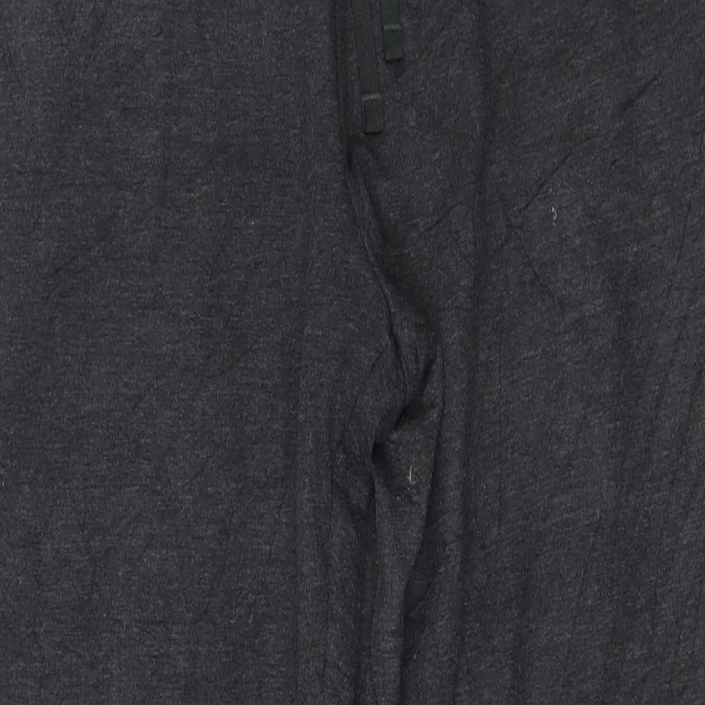 Marks and Spencer Womens Grey   Jogger Trousers Size 14 L28 in