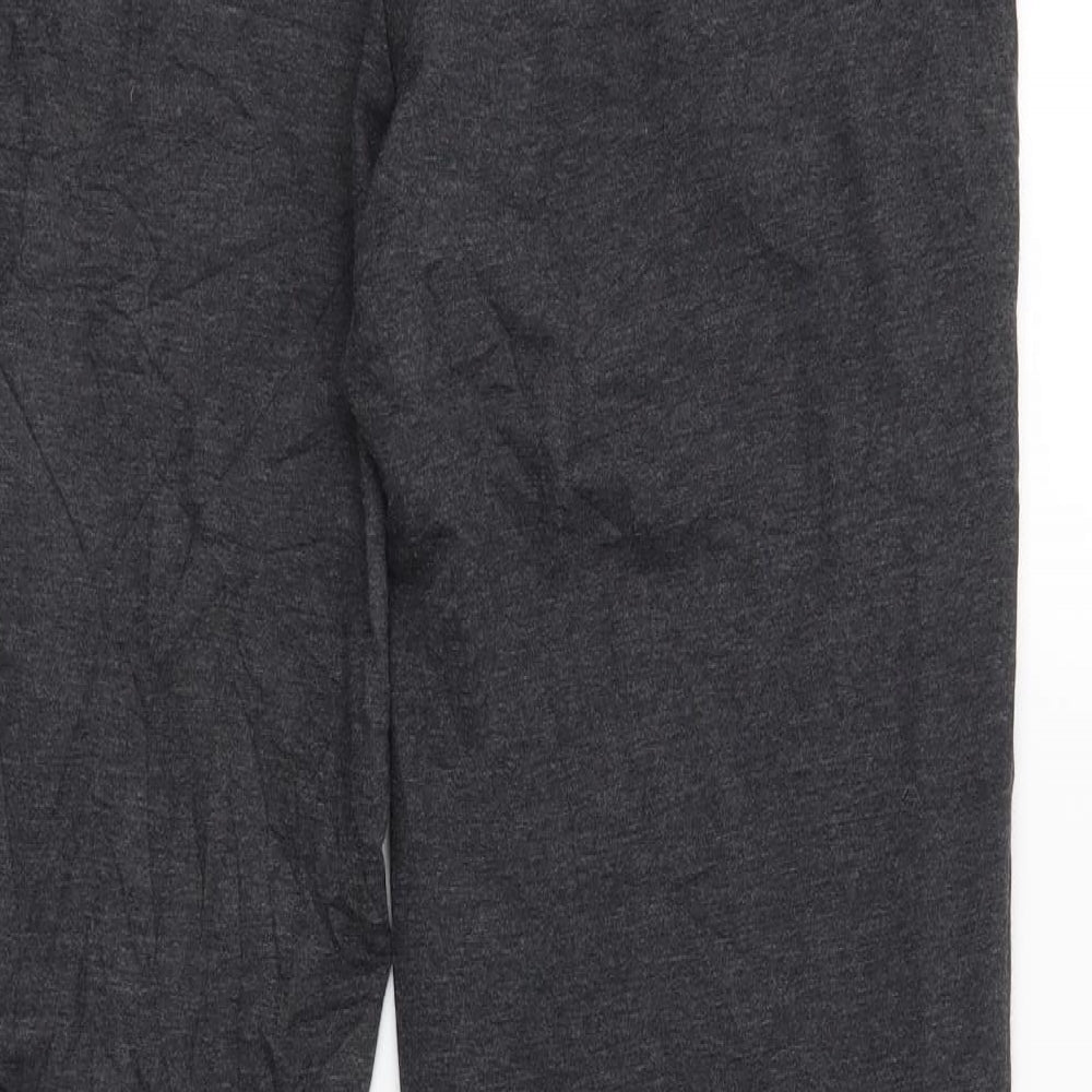 Marks and Spencer Womens Grey   Jogger Trousers Size 14 L28 in