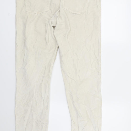 BANNANA REPUBLIC  Womens Beige  Corduroy Skinny Jeans Size 30 in L29 in